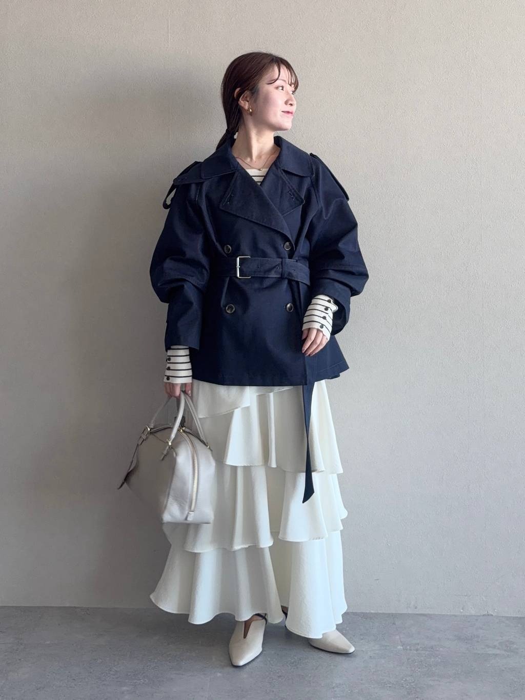 mysty woman | コクーンスリーブショートトレンチコート | Rakuten