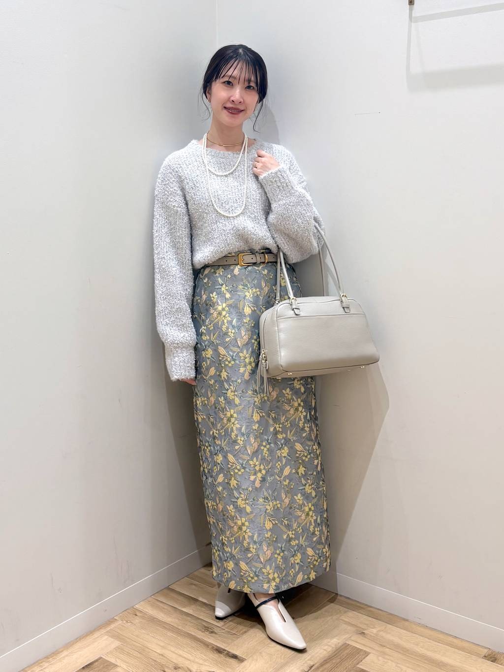 mysty womanのファンシーニットを使ったコーディネートを紹介します。｜Rakuten Fashion(楽天ファッション／旧楽天ブランドアベニュー)6734040
