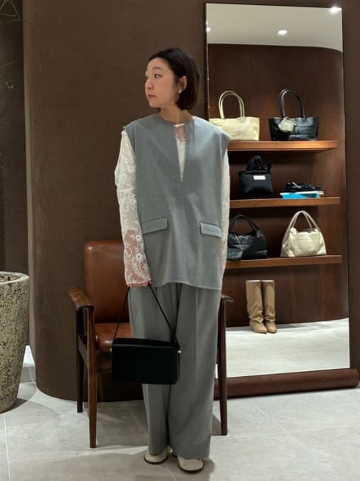 GALLARDAGALANTEの【セットアップ対応】スキッパージレを使ったコーディネートを紹介します。｜Rakuten Fashion(楽天ファッション／旧楽天ブランドアベニュー)6734943