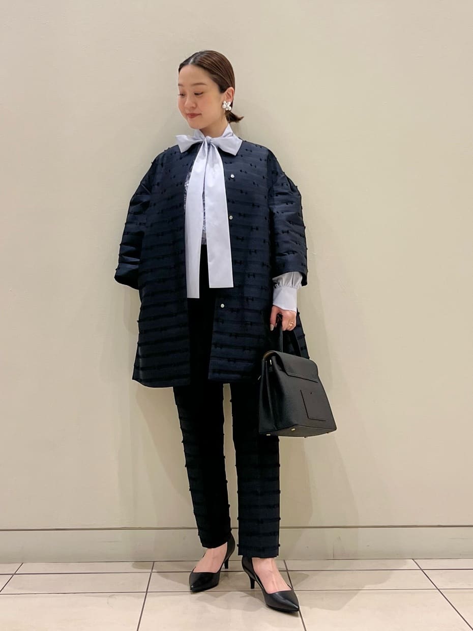 UNITED ARROWS | リボン カットジャガード コート | Rakuten Fashion