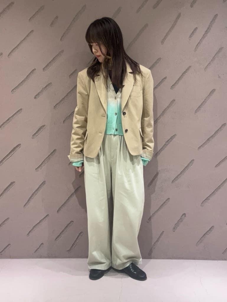 BEAUTY&YOUTH UNITED ARROWS | <6(ROKU)>コットンレーヨン タック