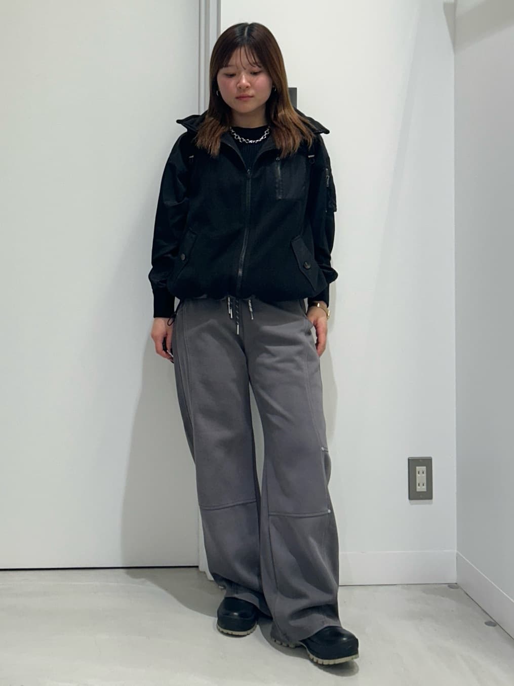 LASUD | スタッズ切替えスウェットパンツ | Rakuten Fashion(楽天