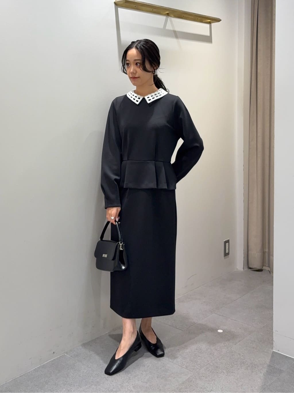 UNITED ARROWS | SPONGY ペプラム ワンピース | Rakuten Fashion(楽天