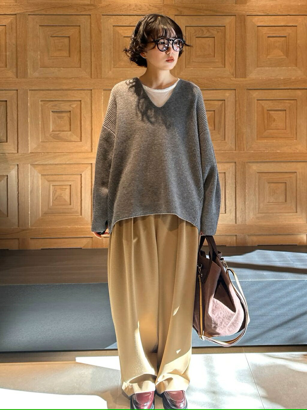 Curensology | ダブルクロスドロストパンツ | Rakuten Fashion(楽天