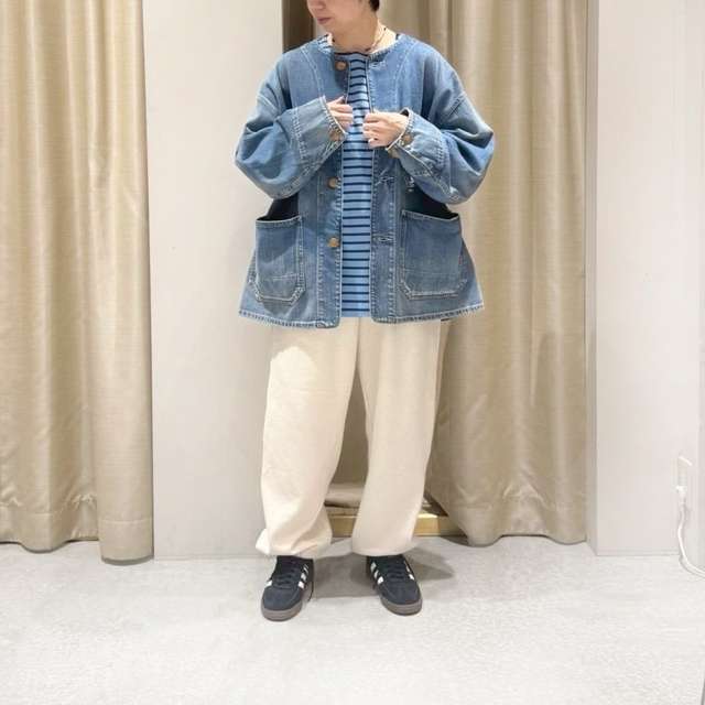 RNA-N | J2149 ノーカラービッグカバーオール | Rakuten Fashion(楽天