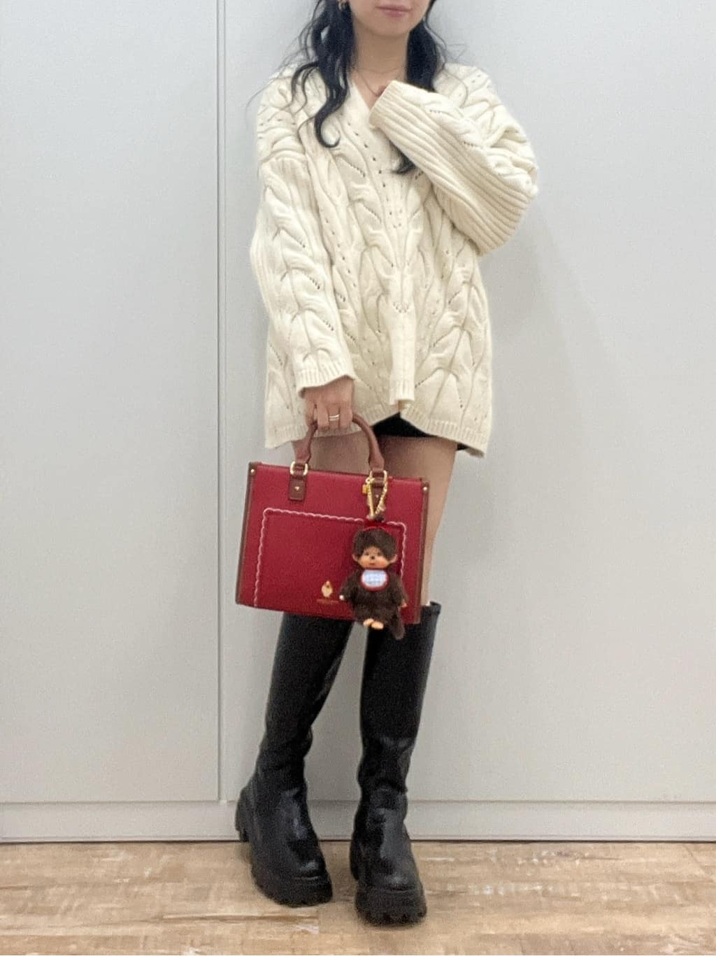 Samantha Thavasa Petit Choice | 『モンチッチ』コレクション 折財布