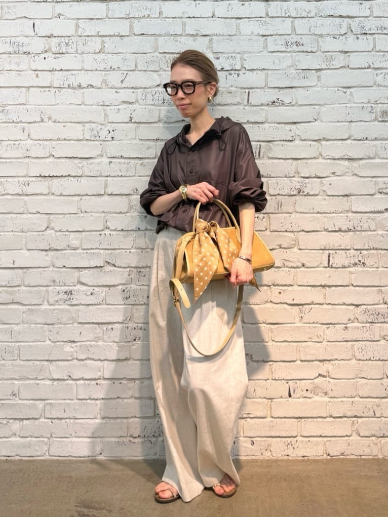 Whim Gazette | 【THE PAUSE】コットンリネンタックパンツ | Rakuten