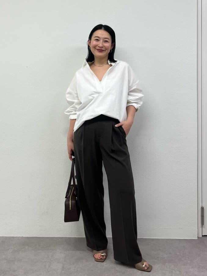 GALLARDAGALANTEのスキッパーシャツを使ったコーディネートを紹介します。｜Rakuten Fashion(楽天ファッション／旧楽天ブランドアベニュー)6739878