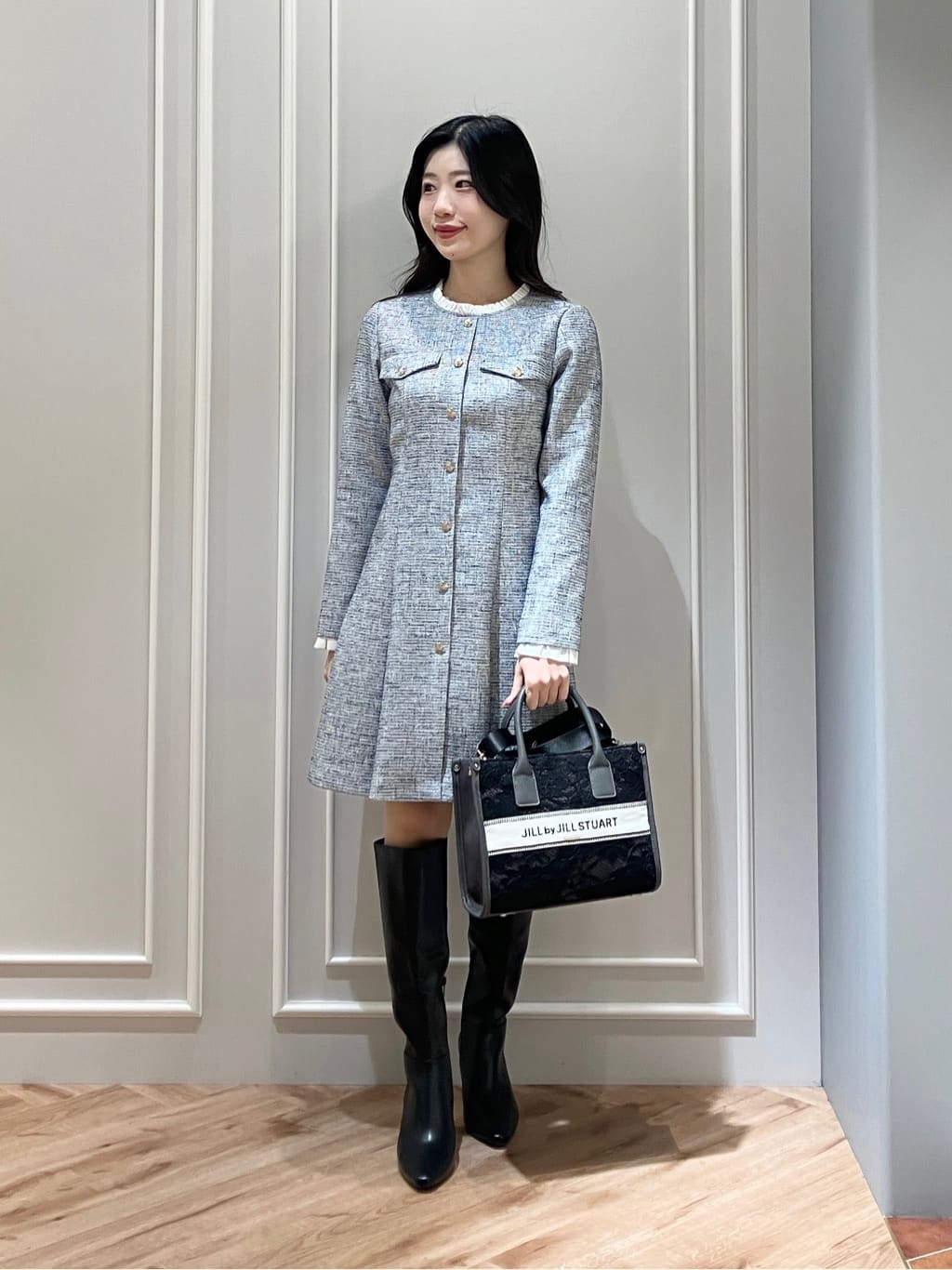 JILL by JILL STUART | ツィードミニワンピース | Rakuten Fashion