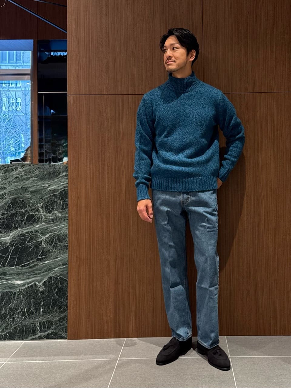 UNITED ARROWSのヘビーオンスデニム ロデオストレートを使った 