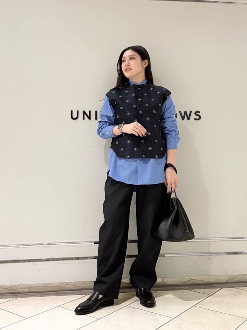 新品！タグ付！ロエフ LOEFFピンポンツリースポンジ ジャガード ベスト UNITED ARROWS | <LOEFF>ピンポンツリースポンジ ジャガード ベスト