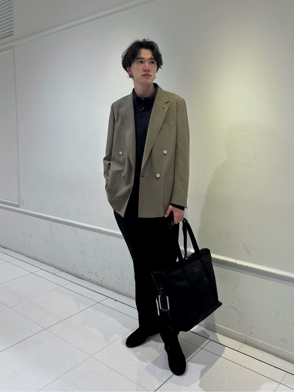 UNITED ARROWS green label relaxing | メランジ カノコ ニュー ボタン
