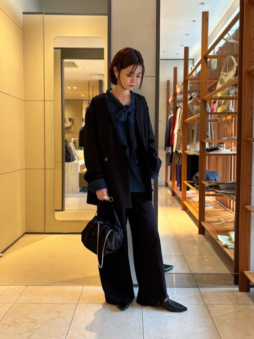 GALLARDAGALANTEの【累計販売1万枚超!】【美脚パンツ】ワイドドロストパンツを使ったコーディネートを紹介します。｜Rakuten Fashion(楽天ファッション／旧楽天ブランドアベニュー)6753984