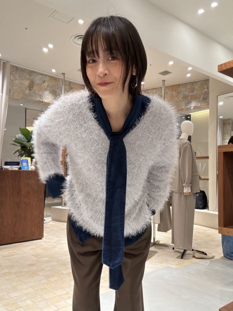 GALLARDAGALANTEのデニムボウタイブラウスを使ったコーディネートを紹介します。｜Rakuten Fashion(楽天ファッション／旧楽天ブランドアベニュー)6756342