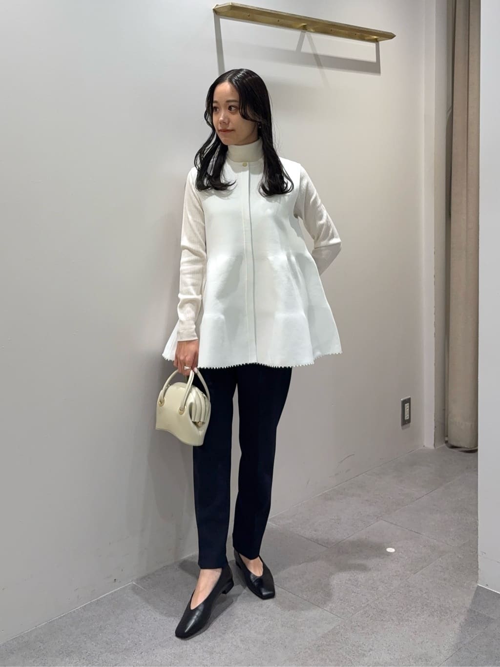 UNITED ARROWS | ペプラム ニットベスト | Rakuten Fashion(楽天