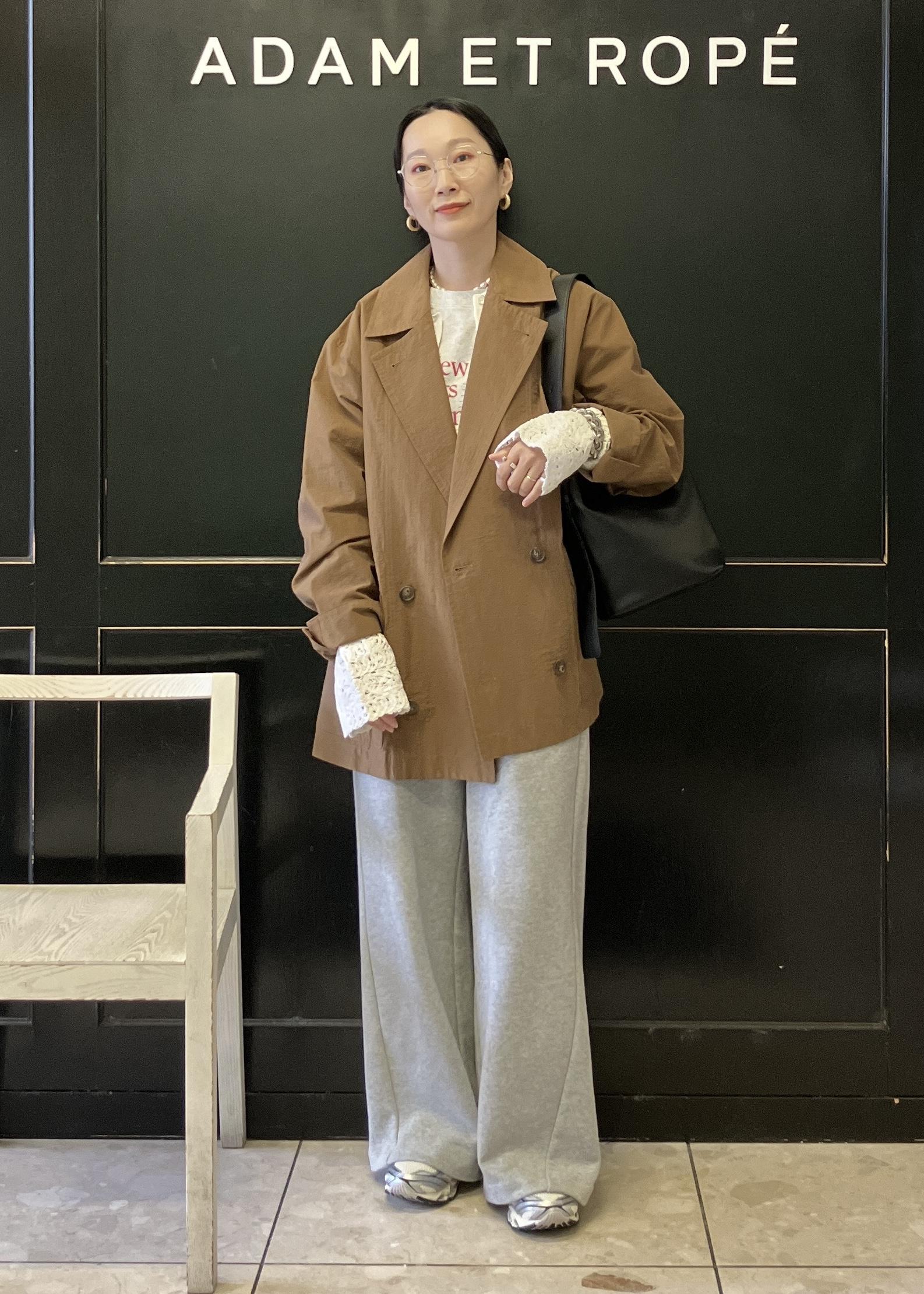 ADAM ET ROPE' | コードレースパターンニットシャツ | Rakuten Fashion