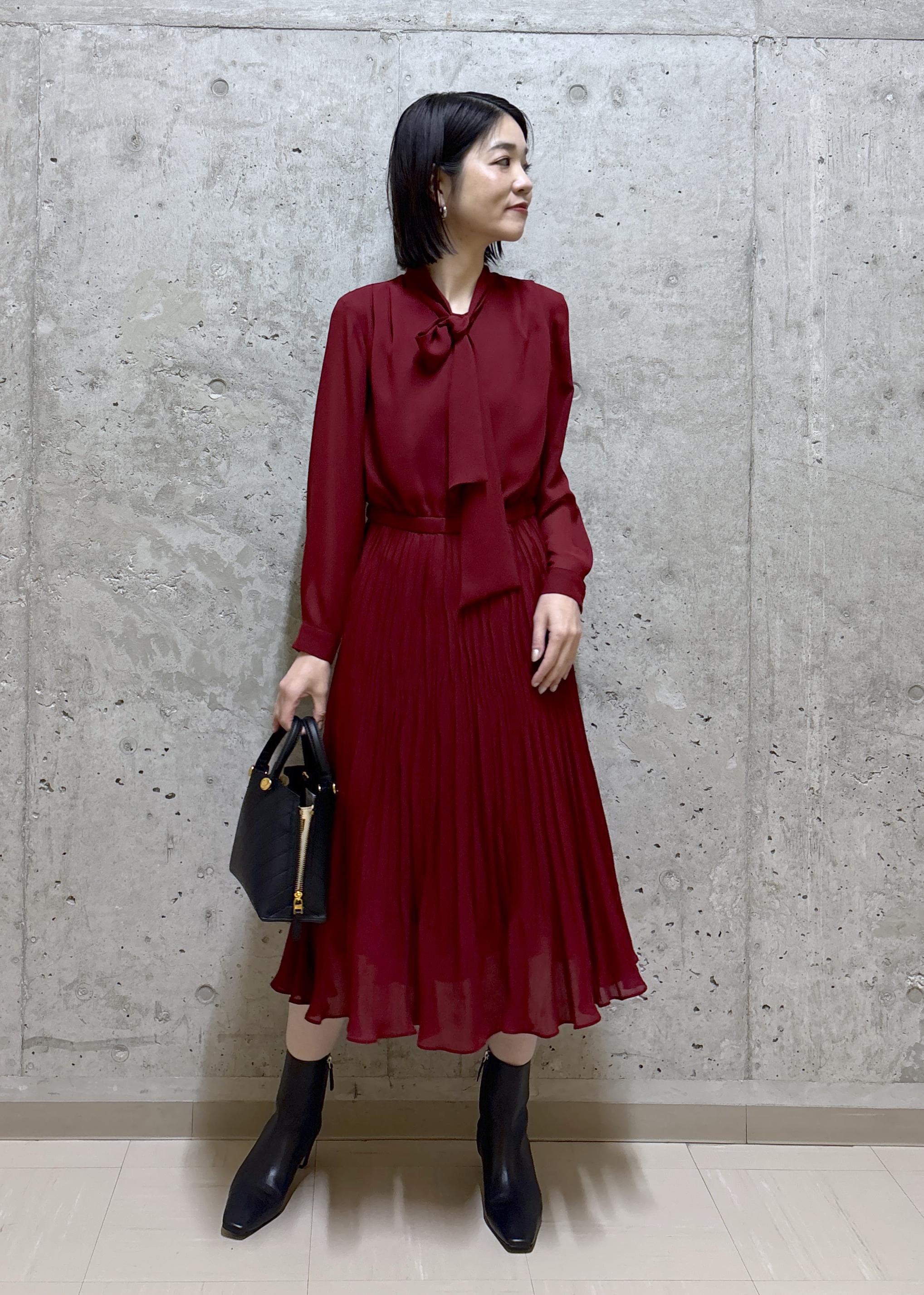 ROPE' | ジョーゼットシフォンプリーツワンピース/26SS | Rakuten