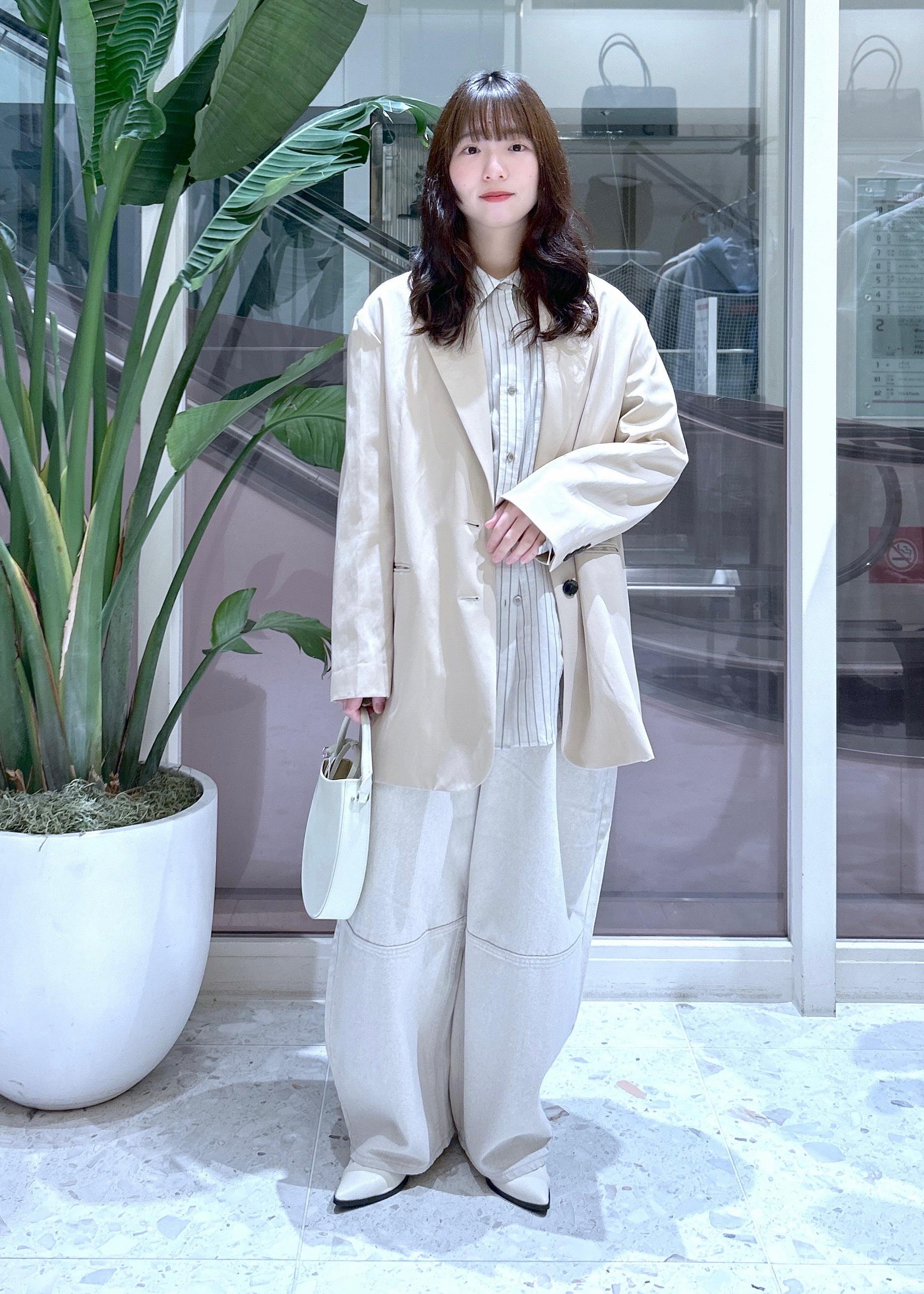 ADAM ET ROPE' | バックベルテッドシャツ | Rakuten Fashion(楽天
