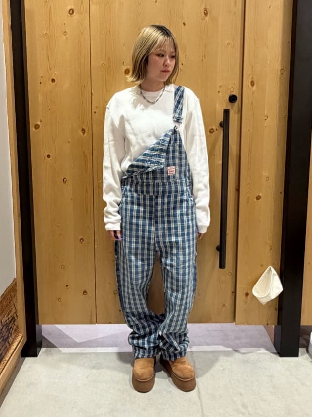 Levi's | WORKWEAR LOOSEオーバーオール チェック | Rakuten Fashion