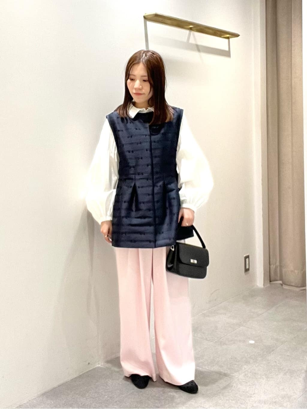 UNITED ARROWS | リボン カットジャガード ベスト | Rakuten Fashion