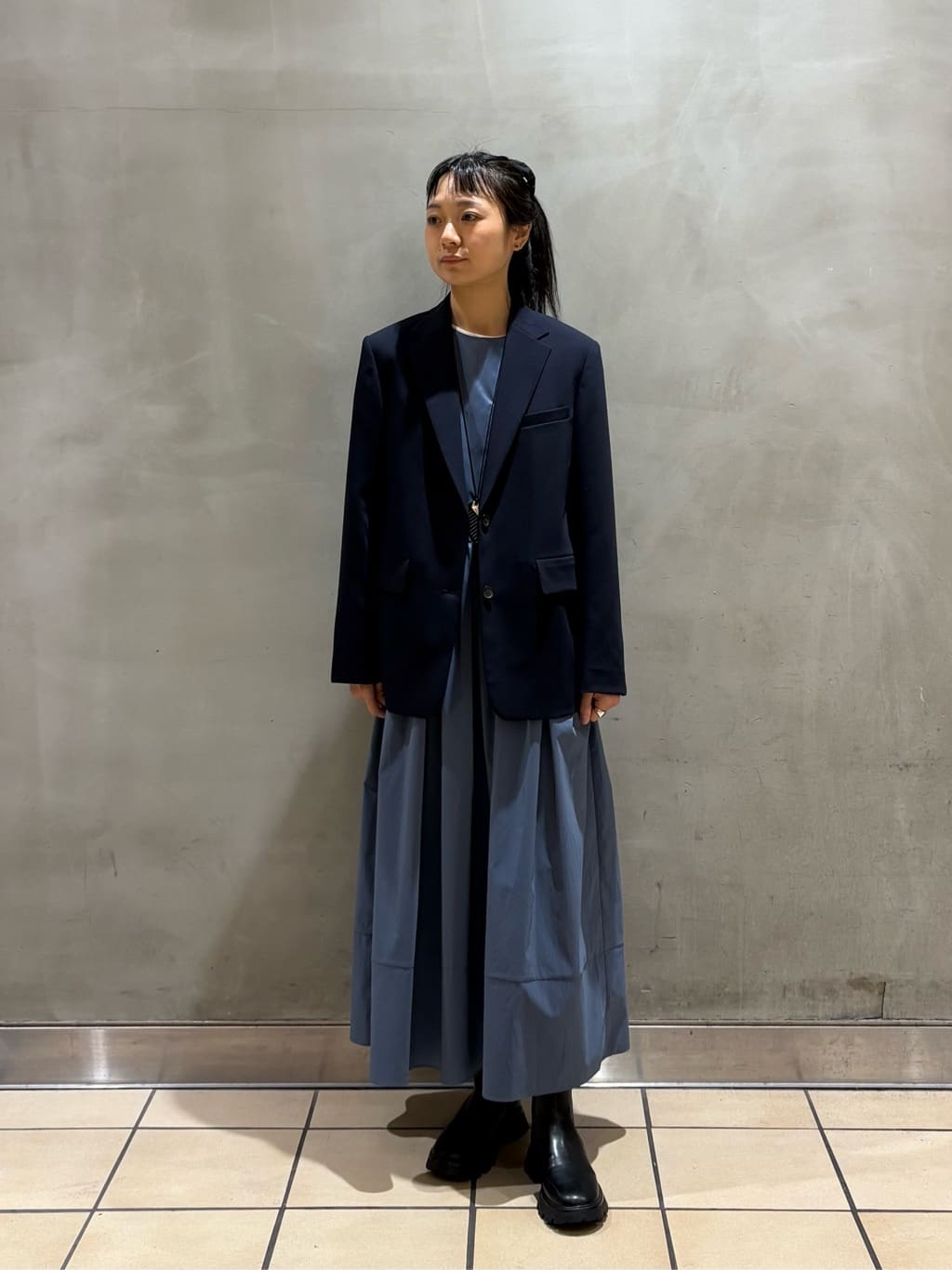 UNITED ARROWS LTD. OUTLET | ポリエステル ギャザーフレアワンピース