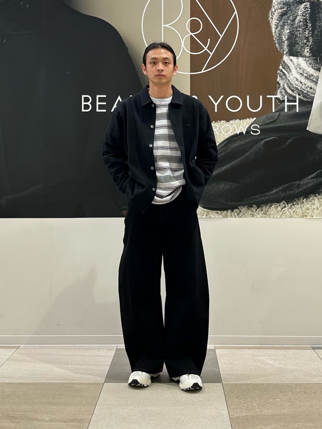 <LACOSTE for BEAUTY&YOUTH>ワントーンシャツ ジャケット BEAUTY&YOUTH UNITED ARROWS ＜LACOSTE for BEAUTY&YOUTH＞ワントーン