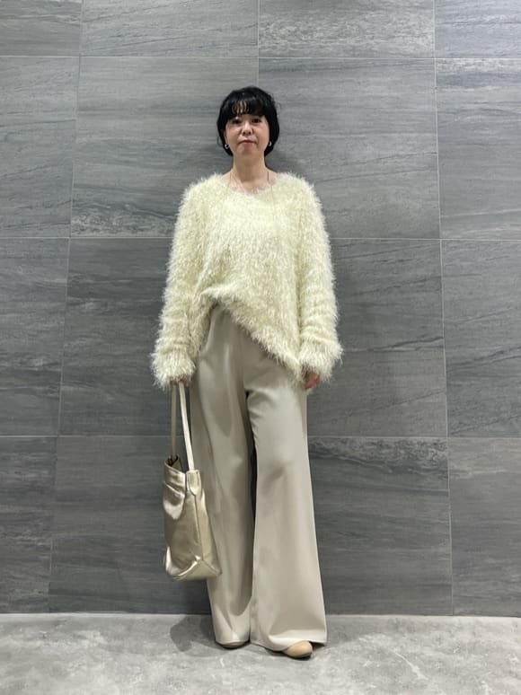 GALLARDAGALANTEの【累計販売1万枚超!】【美脚パンツ】ワイドドロストパンツを使ったコーディネートを紹介します。｜Rakuten Fashion(楽天ファッション／旧楽天ブランドアベニュー)6762106