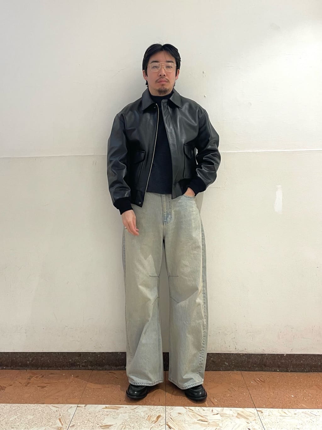 BEAUTY&YOUTH UNITED ARROWS | シープ レザー A-2 ジャケット