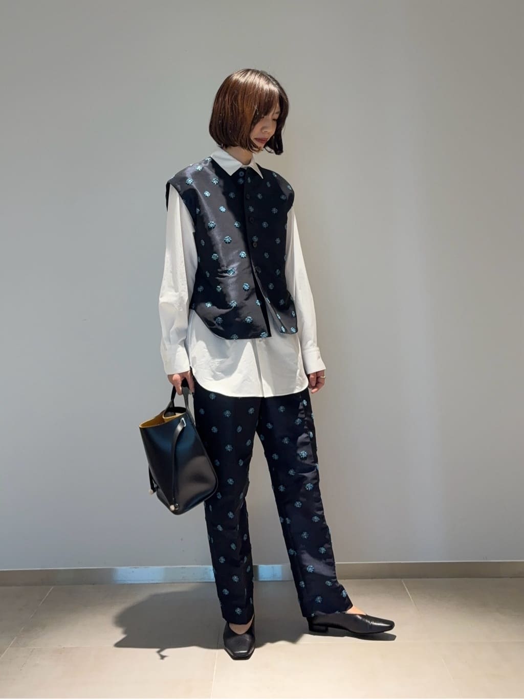 UNITED ARROWS | <LOEFF>ピンポンツリースポンジ ジャガード ベスト