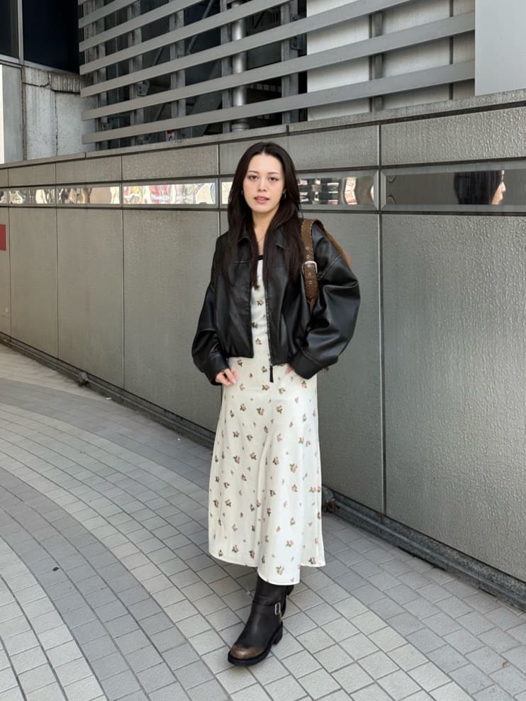 moussy | FLORAL FLARE ドレス | Rakuten Fashion(楽天ファッション