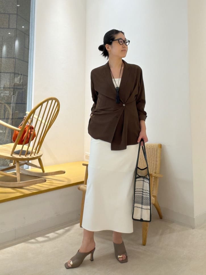 GALLARDAGALANTEの【La nature linge】ショートベアキャミソールを使ったコーディネートを紹介します。｜Rakuten Fashion(楽天ファッション／旧楽天ブランドアベニュー)6763492