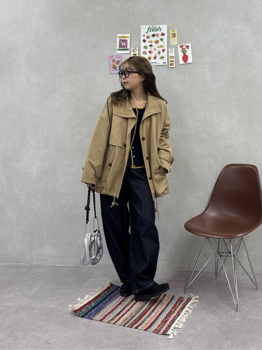 CPCM | ミドル丈モッズトレンチコート | Rakuten Fashion(楽天
