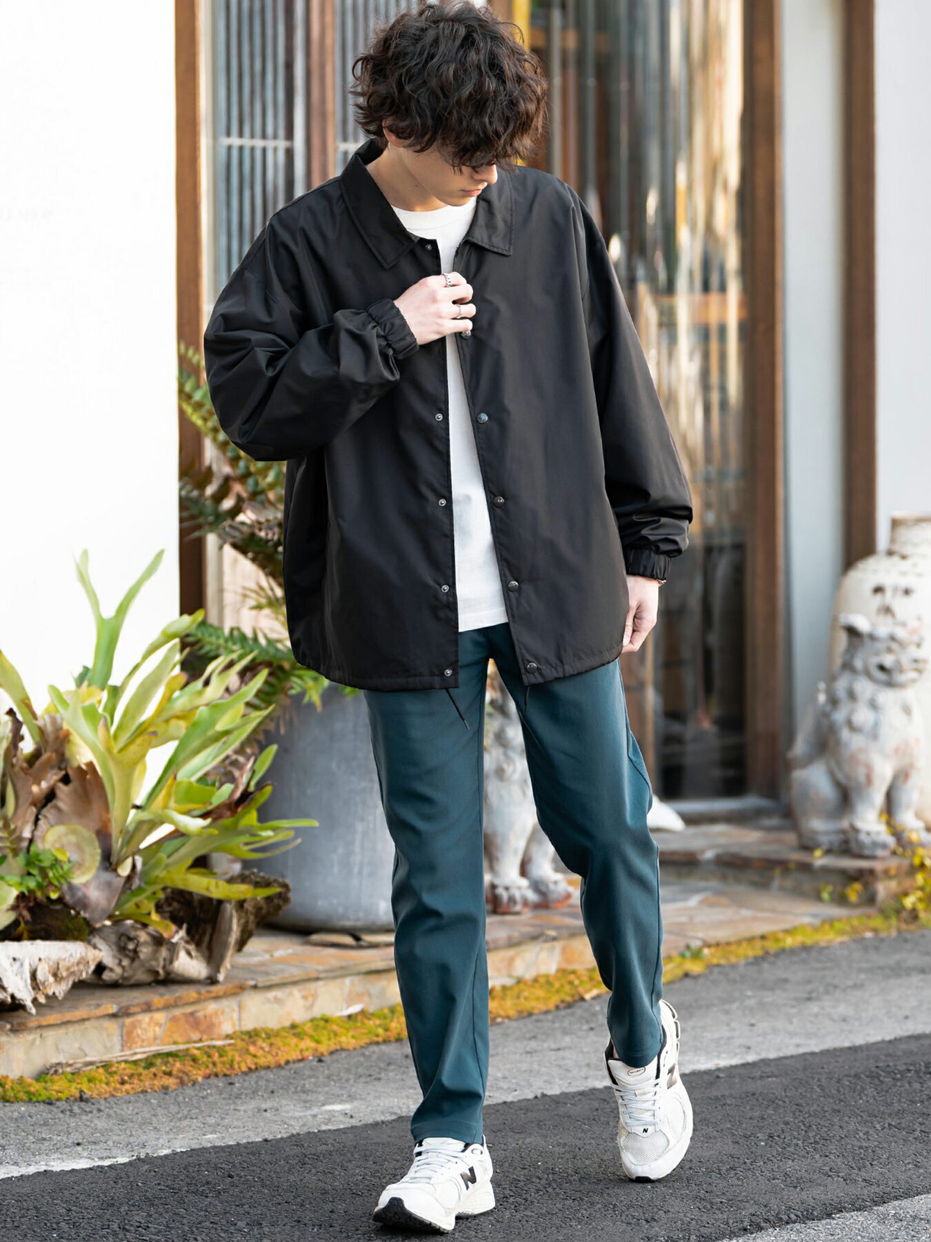 Rocky Monroe | ポリDEWSPO オーバーサイズコーチジャケット | Rakuten