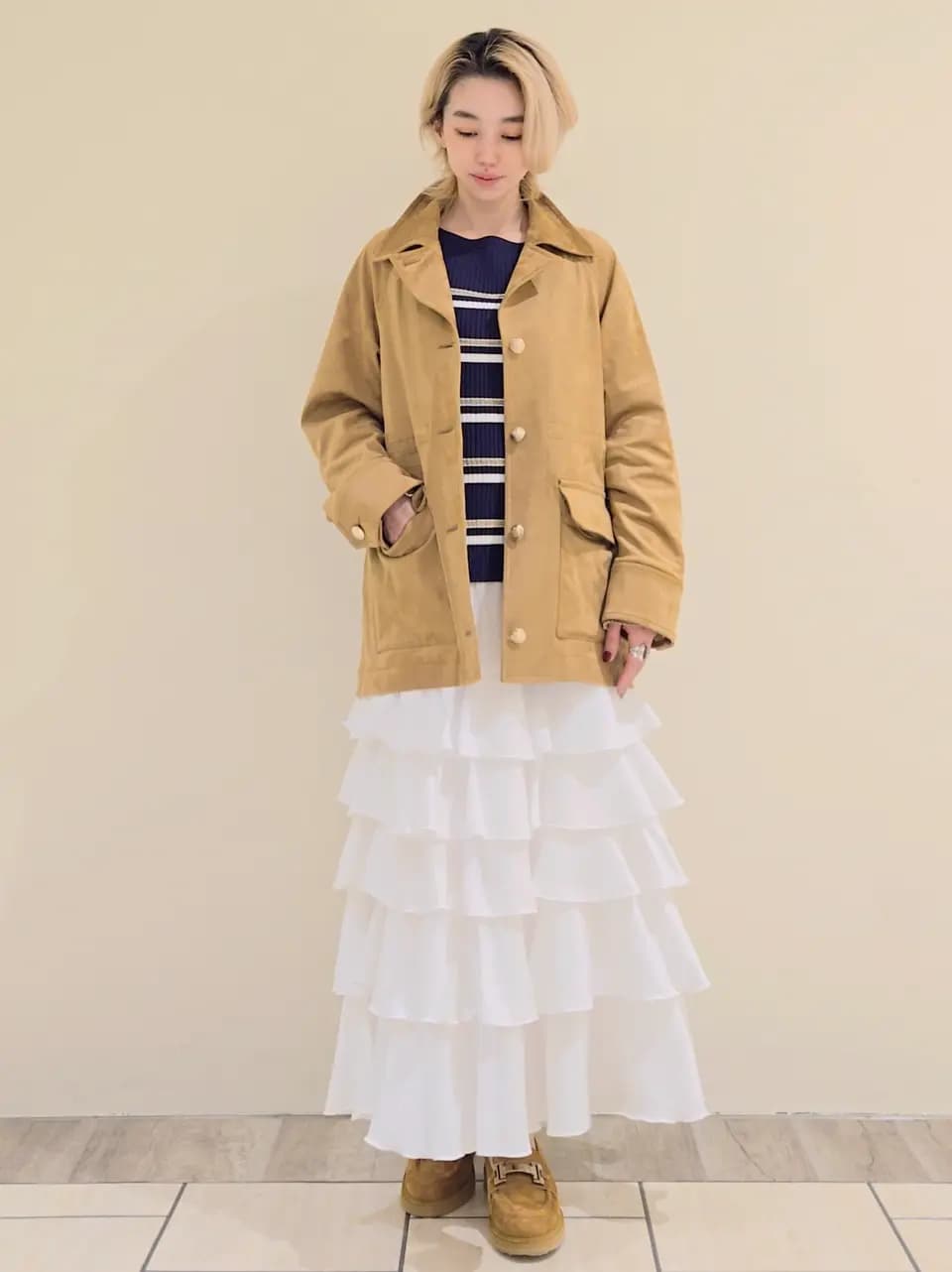 GRACE CONTINENTAL | ティアードフリルスカート | Rakuten Fashion