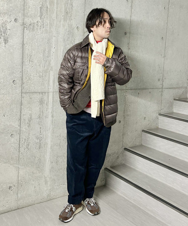BEAMS MEN | BEAMS PLUS / 2プリーツ コーデュロイ トラウザーズ