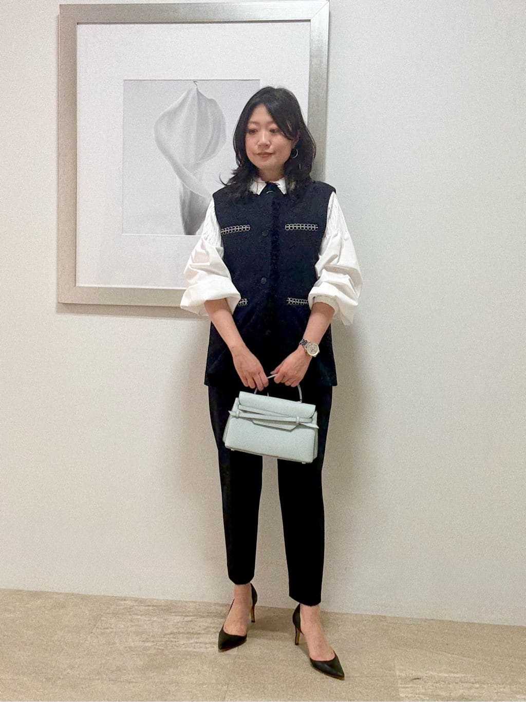 UNITED ARROWS | チュールカラー 2WAY ブラウス | Rakuten Fashion