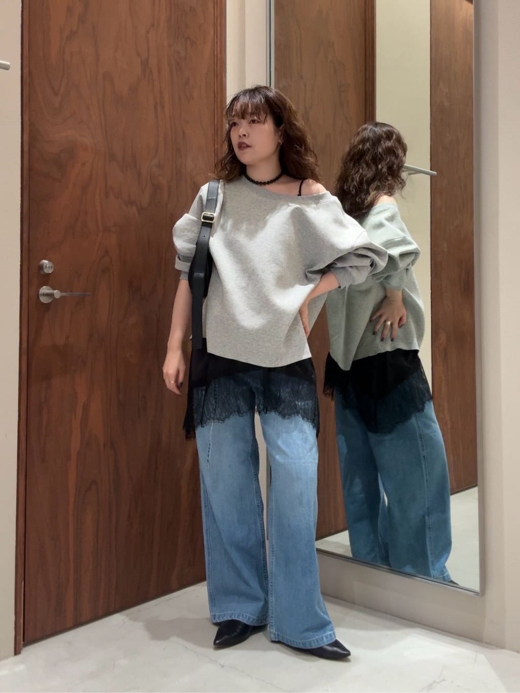 GALLARDAGALANTEの【+1で新鮮コーデ】レースキャミチュニックを使ったコーディネートを紹介します。｜Rakuten Fashion(楽天ファッション／旧楽天ブランドアベニュー)6769593