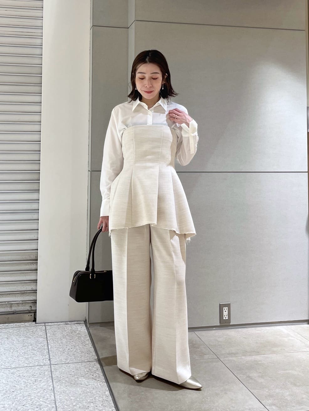 GALLARDAGALANTEのミニマルシャツを使ったコーディネートを紹介します。｜Rakuten Fashion(楽天ファッション／旧楽天ブランドアベニュー)6769626