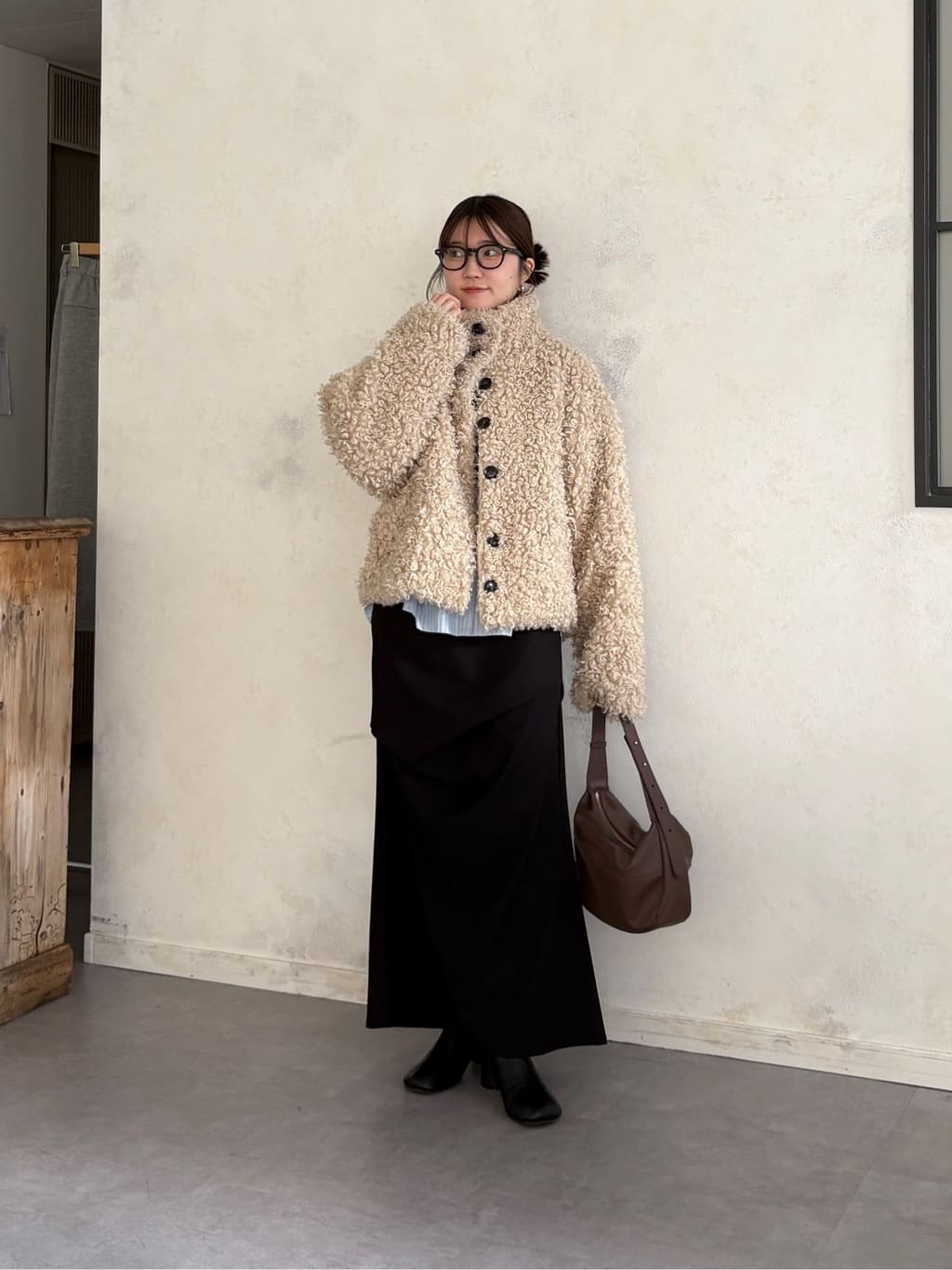 Thevon. | プードルファーミドルジャケット | Rakuten Fashion(楽天