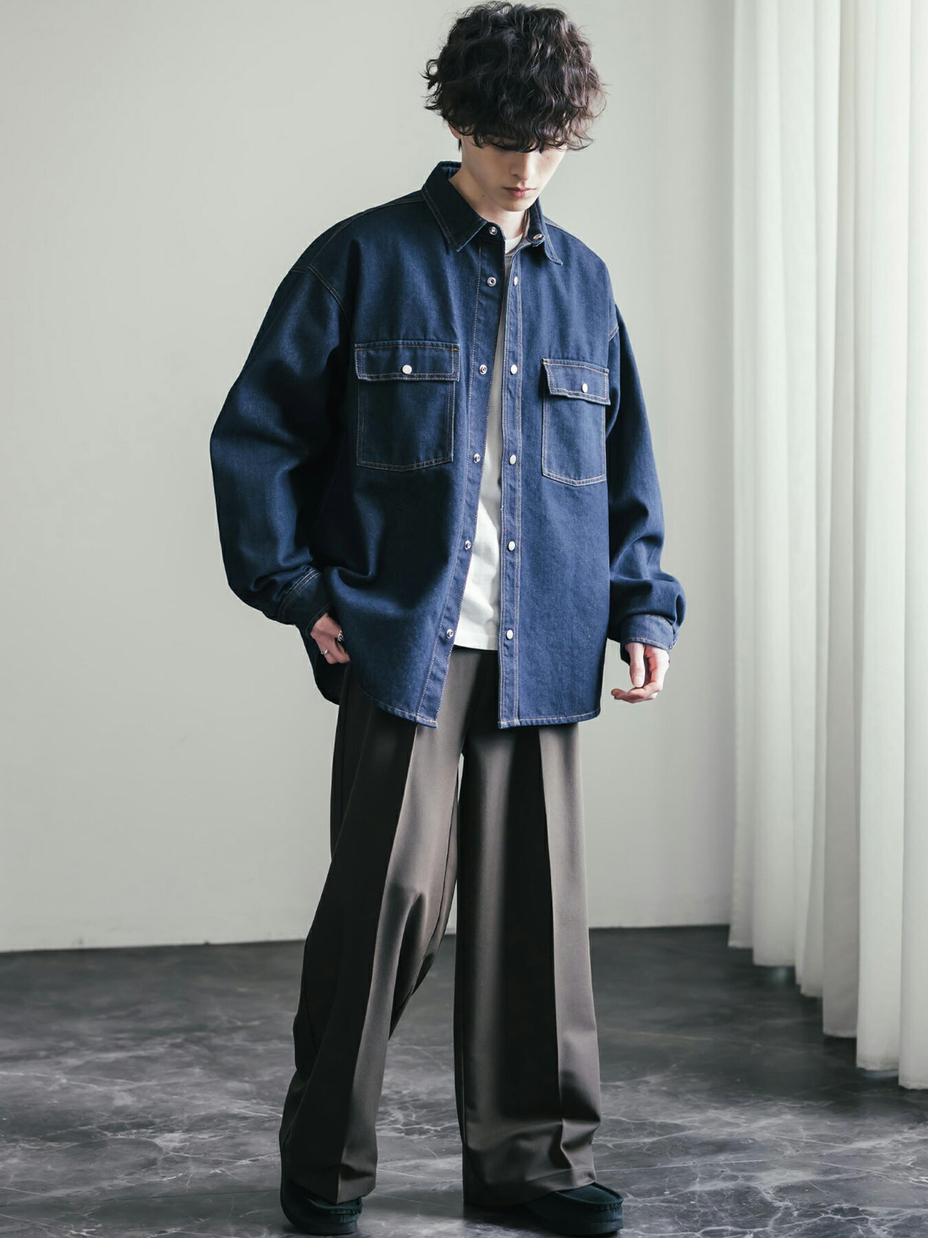 Rocky Monroe | オーバーサイズデニムシャツジャケット | Rakuten
