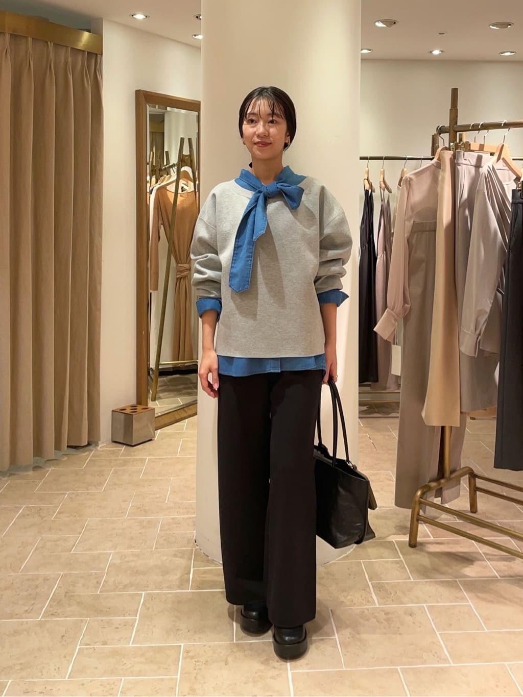 GALLARDAGALANTEの<Oggi 6月号掲載アイテム>【大人のスウェット】ボートネックスウェットを使ったコーディネートを紹介します。｜Rakuten Fashion(楽天ファッション／旧楽天ブランドアベニュー)6774158