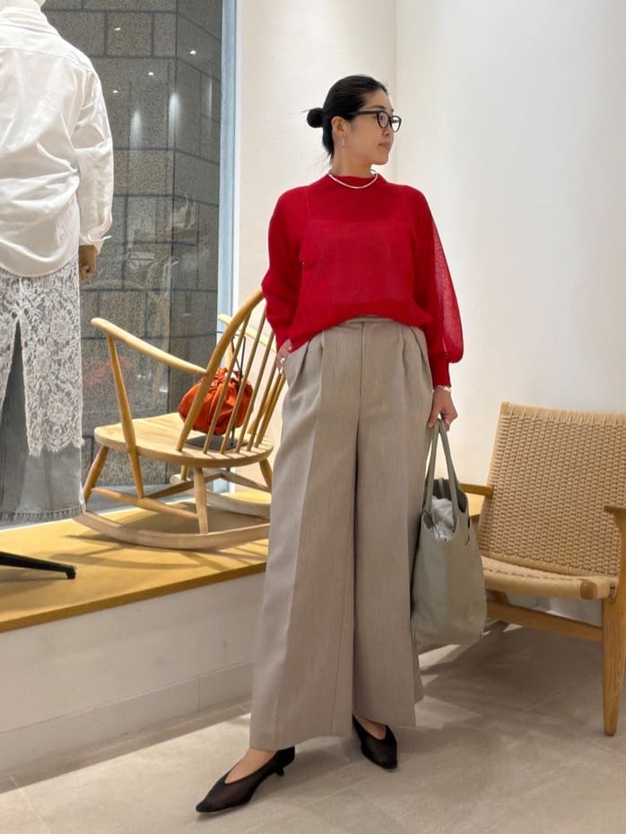 GALLARDAGALANTEの【La nature linge】ベア天竺キャミソールを使ったコーディネートを紹介します。｜Rakuten Fashion(楽天ファッション／旧楽天ブランドアベニュー)6775641