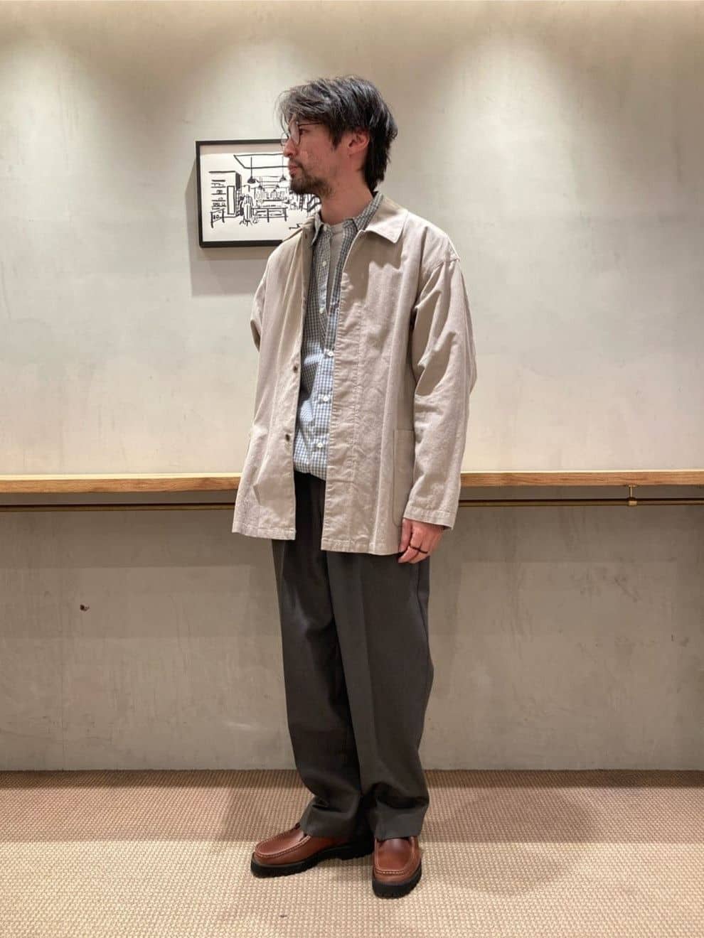BEAUTY&YOUTH UNITED ARROWS | <Steven Alan> ウール オックスフォード