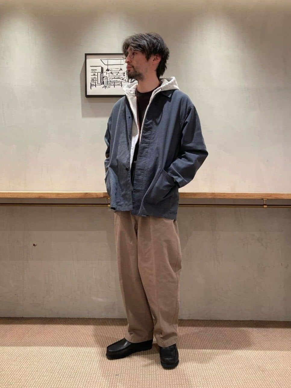 ガーメントダイ ハイツイスト イン ツープリーツ ドレス トラウザーズ Steven Alan＞ ガーメントダイ ハイツイスト イン ツープリーツ ドレス