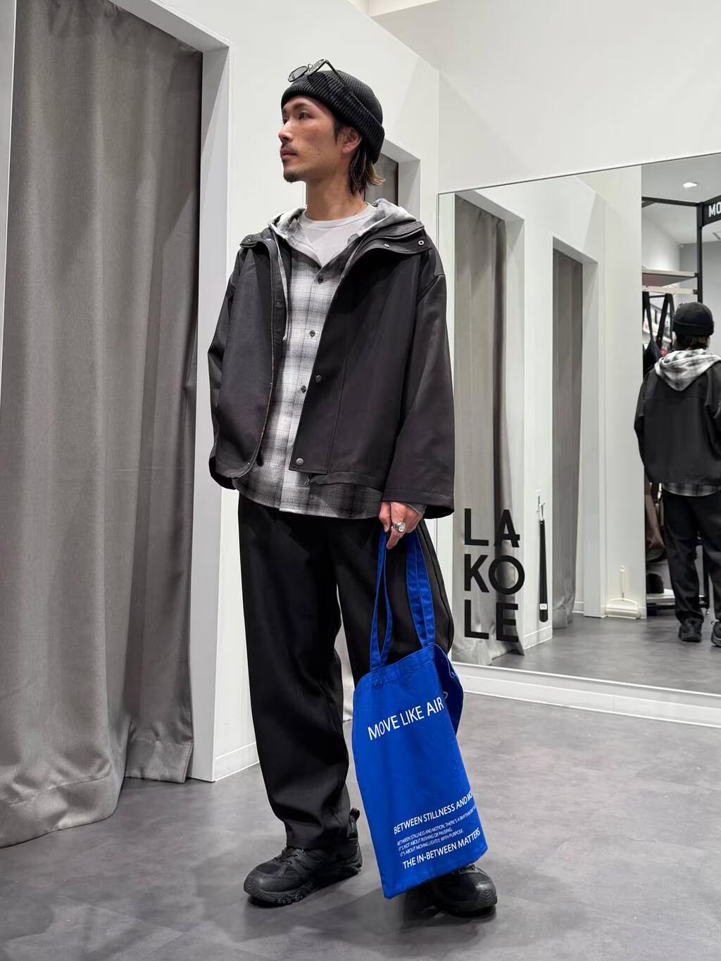 LAKOLE | 【セットアップ可】ツイルスタンドブルゾン | Rakuten