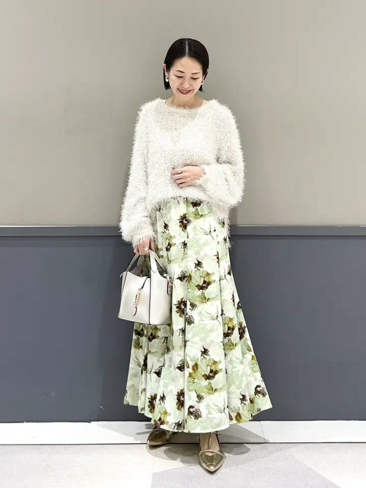 d*7様 ロベルトカヴァリ　華やかシルクマーメイドスカート 花柄サテン　美品イタ YECCA VECCA | 水彩フラワー柄マーメイドスカート | Rakuten Fashion