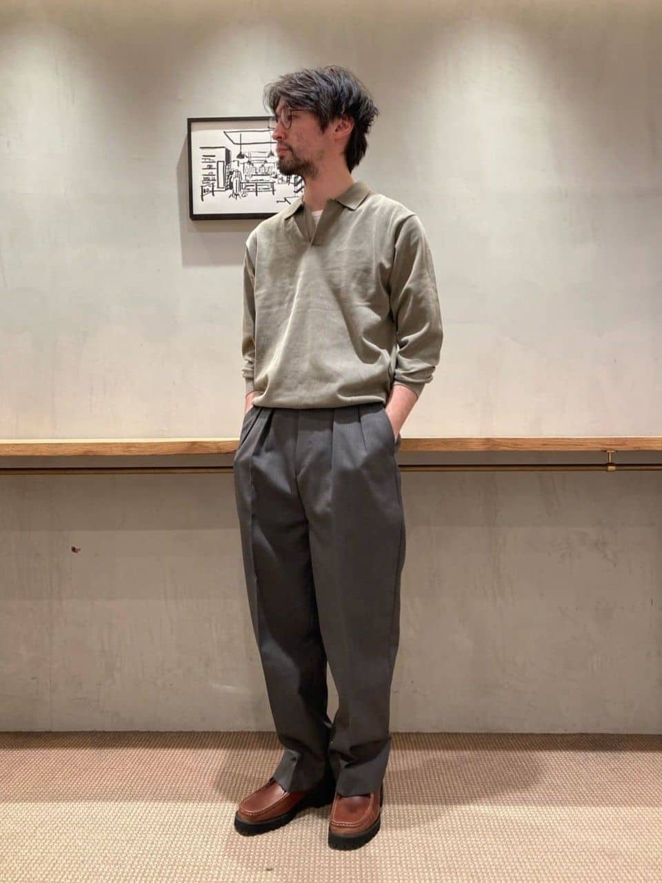steven alan カバーオール Hbeauty&youth AURALEE STEVEN ALAN（スティーブンアラン） カバーオール ゴート スエード