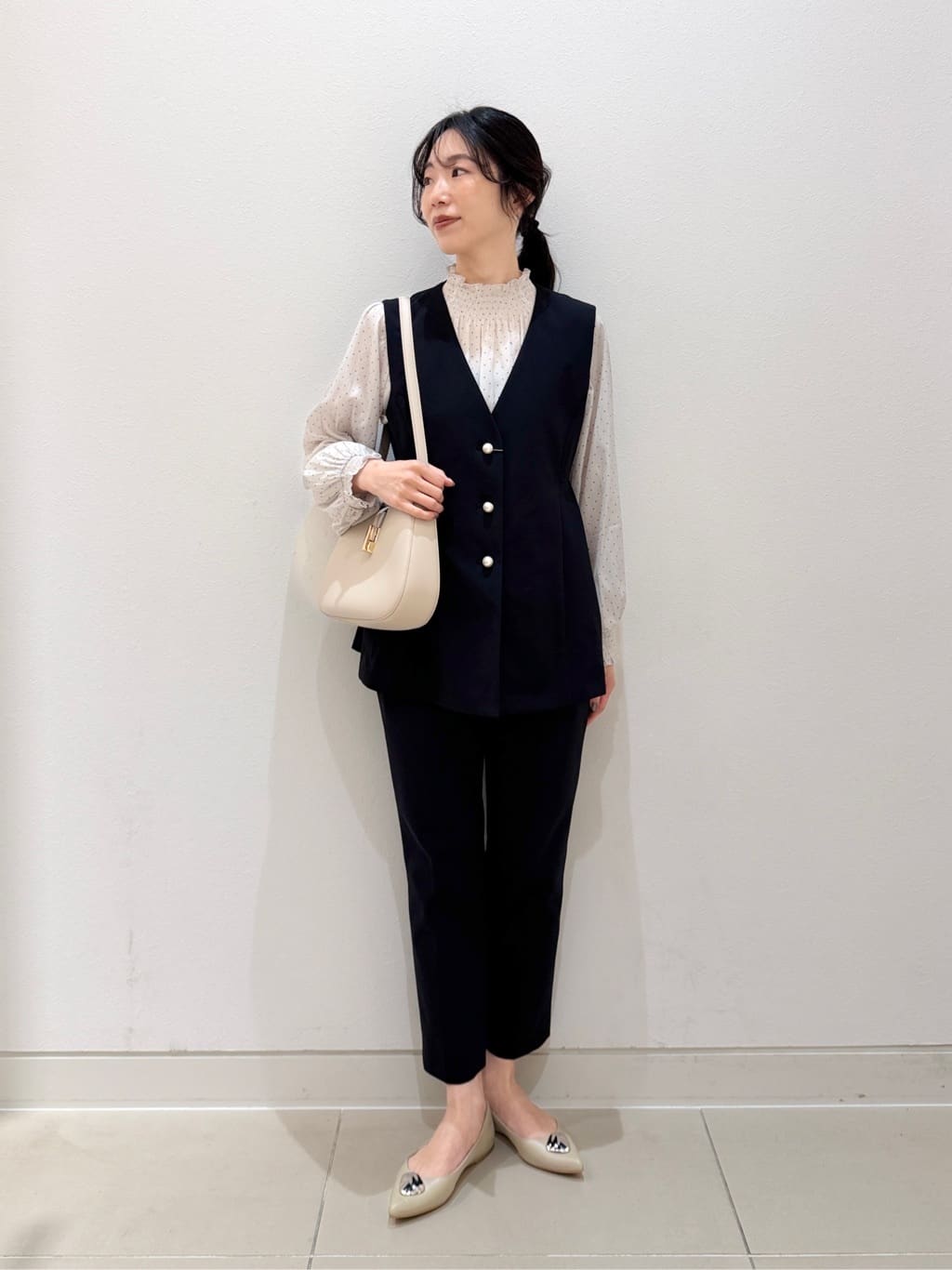 UNITED ARROWS LTD. OUTLET | ダブルニット ペプラムベスト