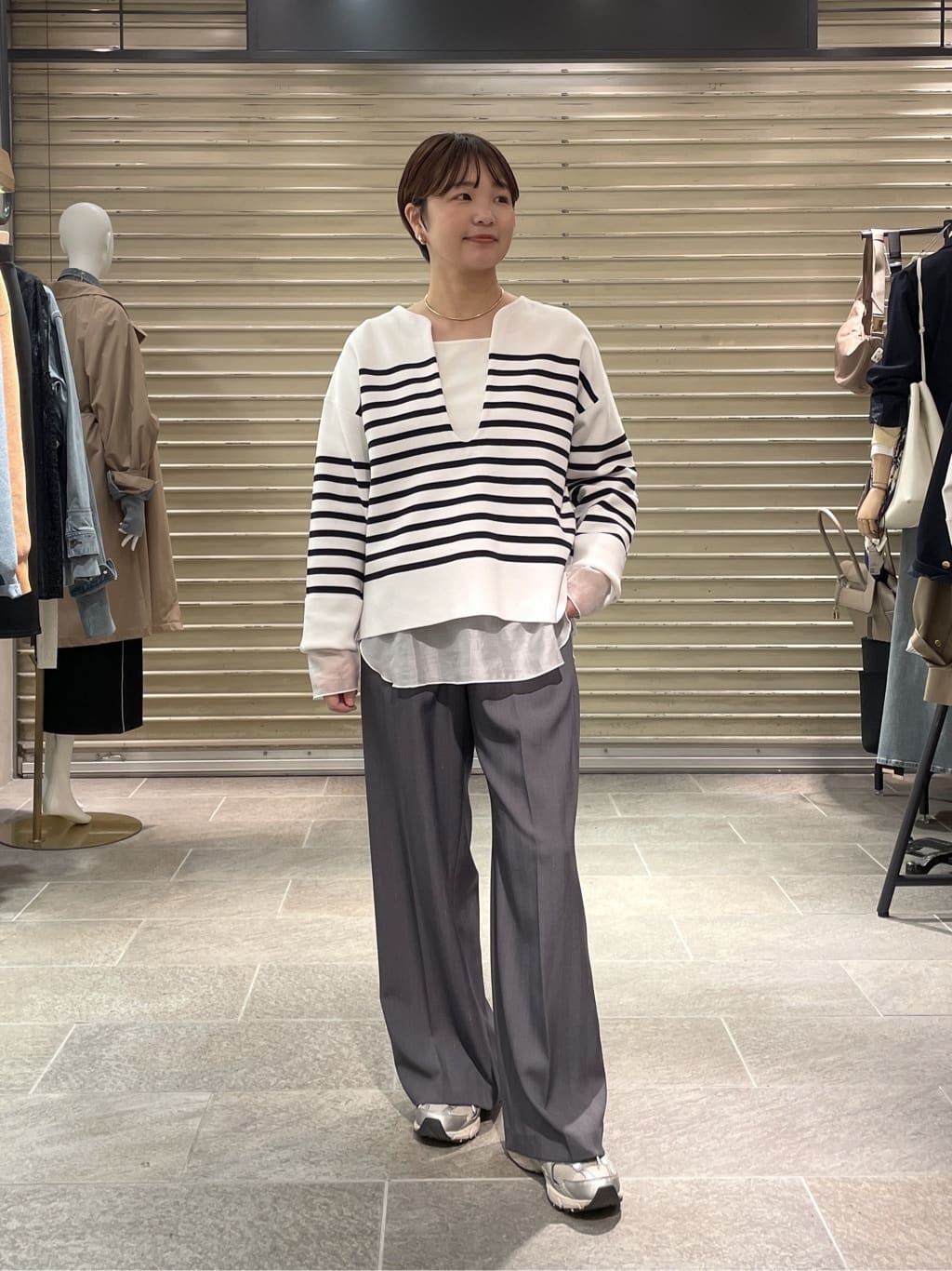 COLLAGE GALLARDAGALANTE | 裾シアーロンT | Rakuten Fashion(楽天