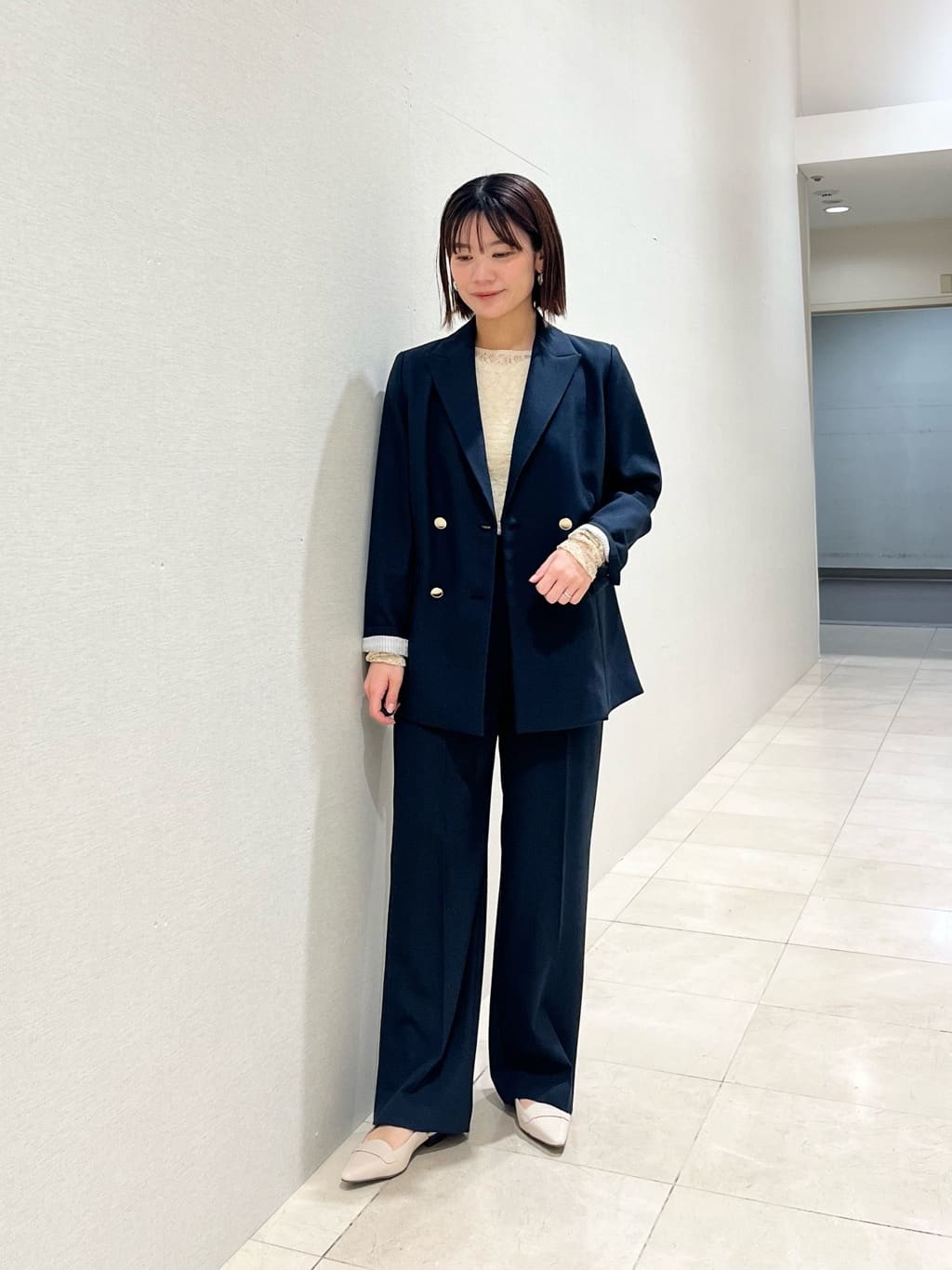 NATURAL BEAUTY BASIC | ダブルブレスト SETUP パンツ | Rakuten